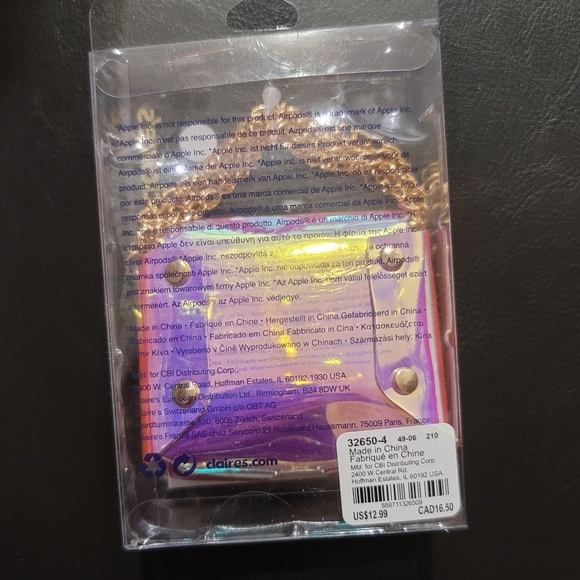 Airpods Holder Holographic - Picture 2 of 4